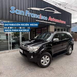 Toyota Hilux Sw4 4x4 SRV 3.0 TDI C/cuero 2010 319.824KM Precio en USD